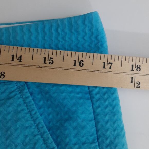 Lilly Pulitzer Callahan Shorts Jacquard Nautical Blue Women 8 Sailor Board Short - Picture 10 of 12